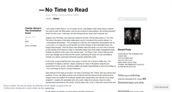 Desktop Screenshot of notimetoread.org